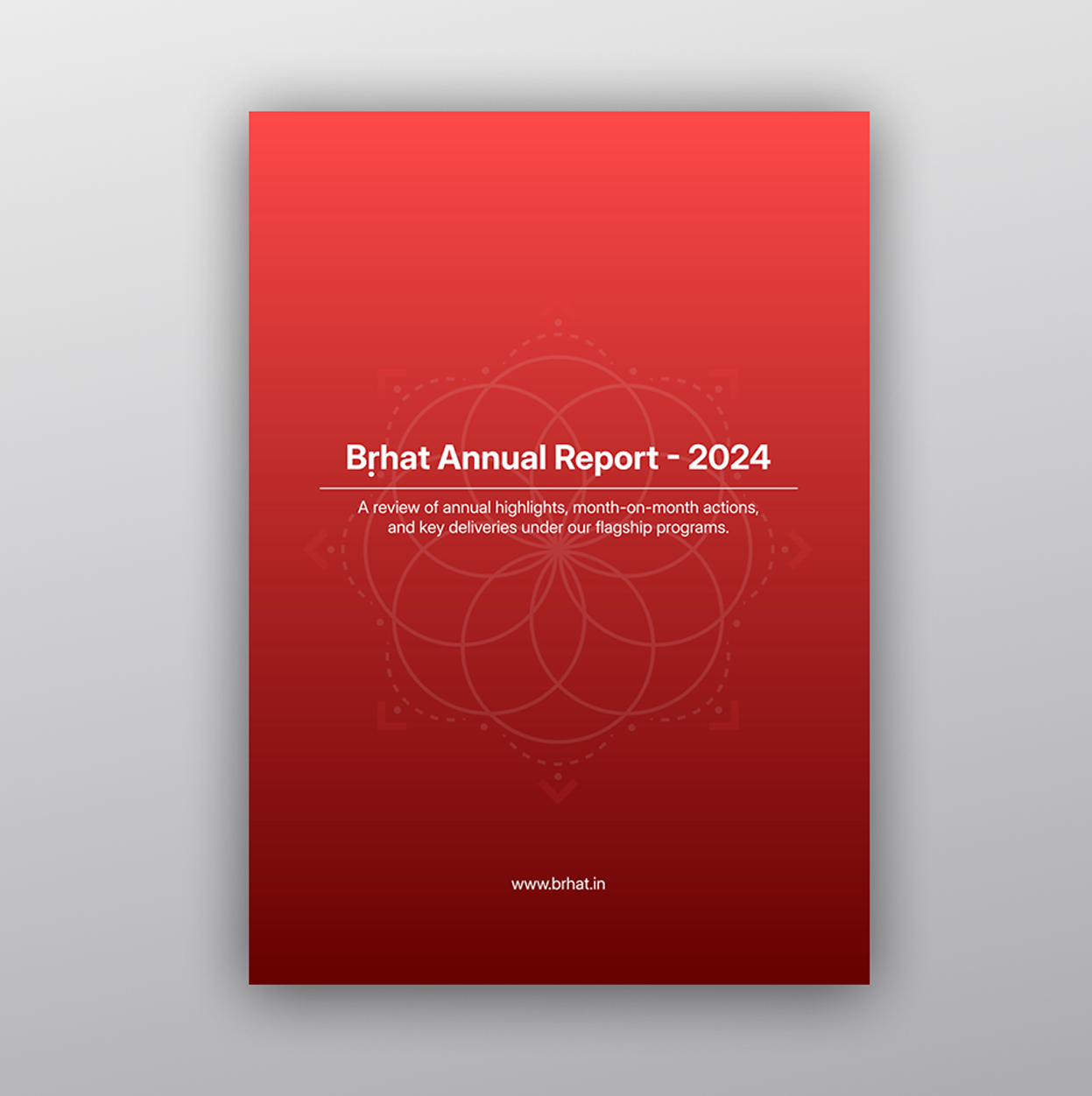 Bṛhat Annual Report 2024 Cover
