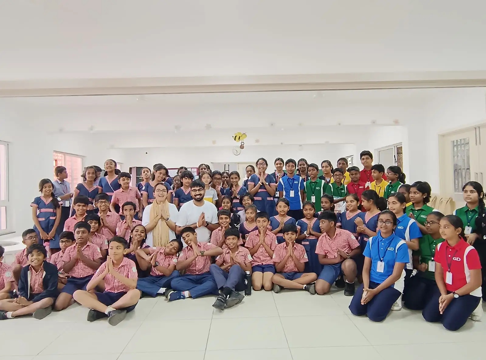 TVP students group photo