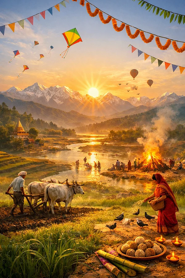 Makara Saṅkrānti: When the Sun Turns North and Life Begins Anew