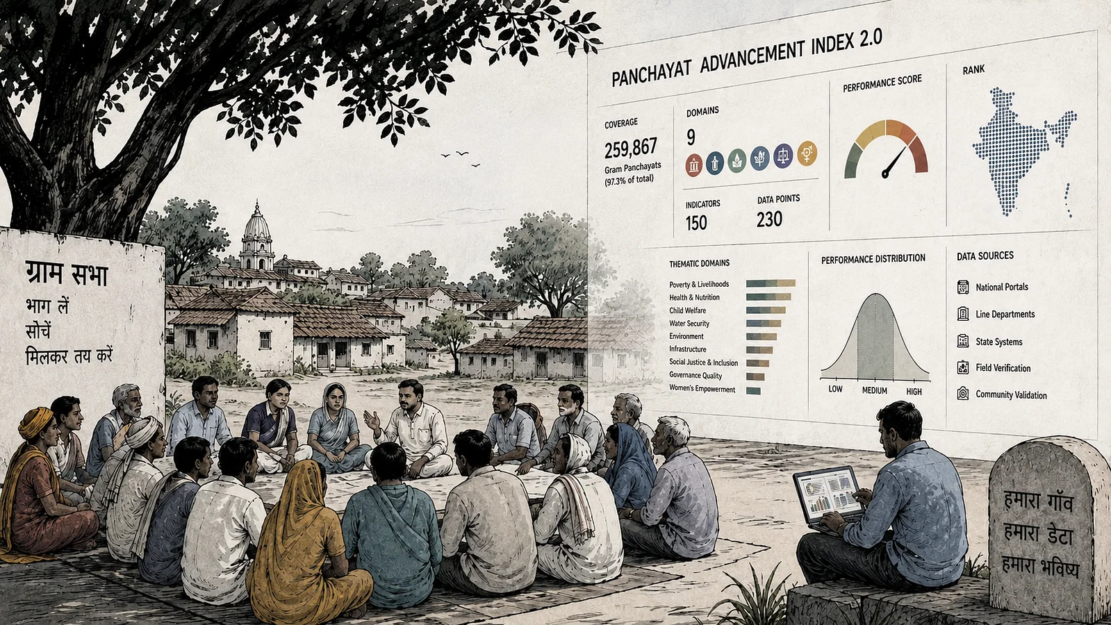 Counting the Village