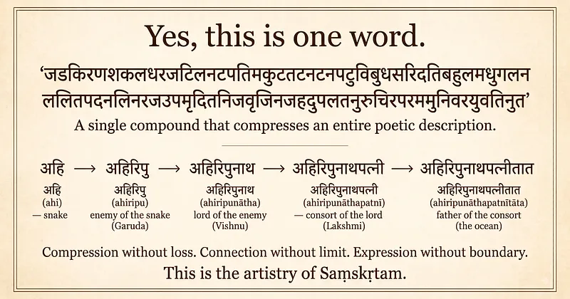 Why I Like Saṃskṛtam - Part One