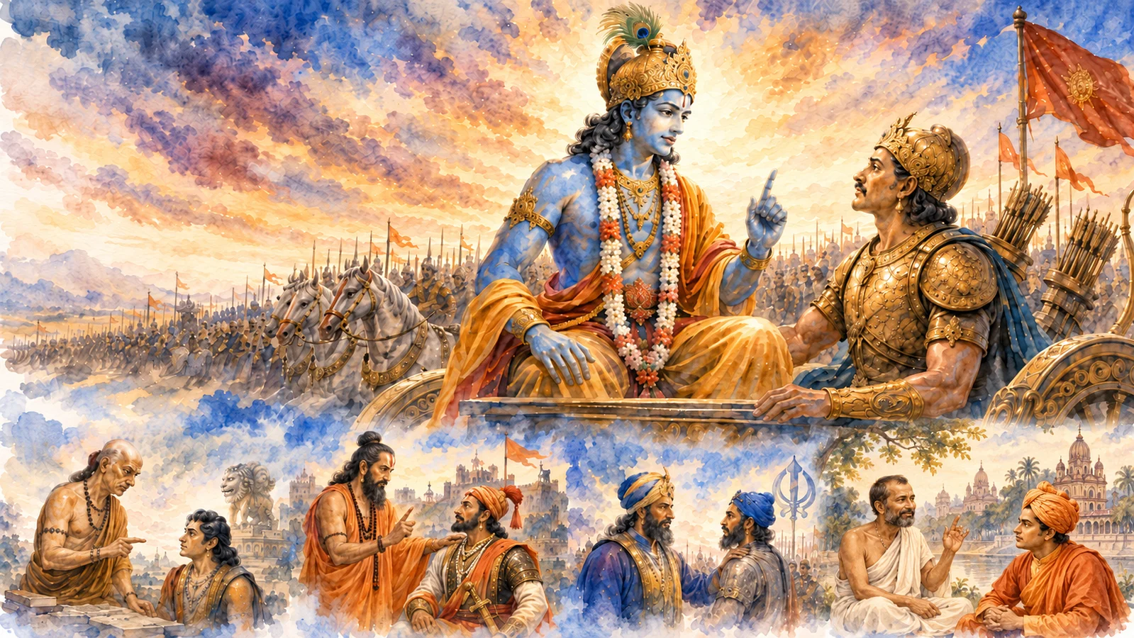 When Arjuna’s Moment Returns: Guru-Śiṣya Paraṃparā and the Living Battle for Dharma