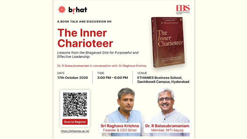 Book Talk | The Inner Charioteer | Indic Leadership